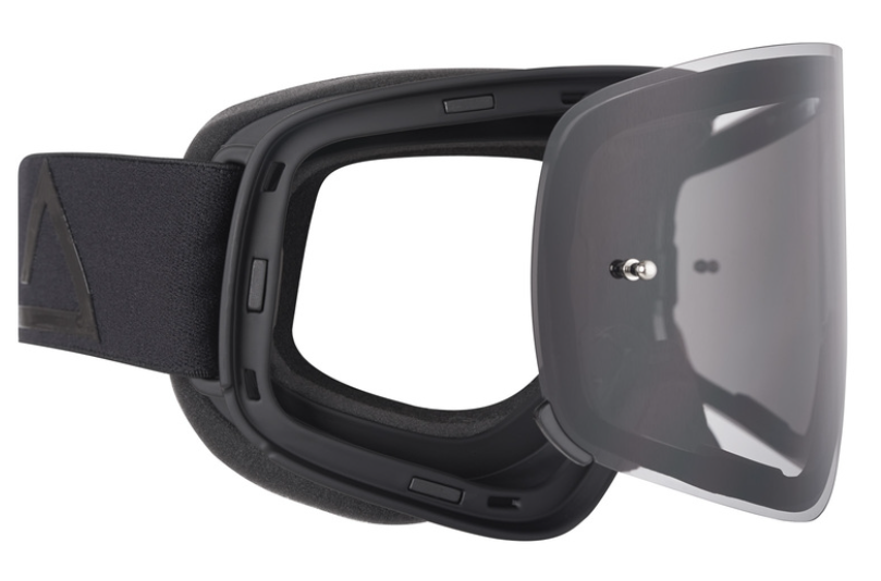 Мотокрос очила AMOQ MX Goggles Vision Magnetic Blackout - Smoke_3
