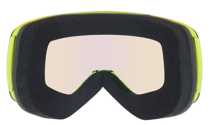 Мотокрос очила AMOQ MX Goggles Vision Magnetic Red-HiVis - Gold Mirror — снимка 2