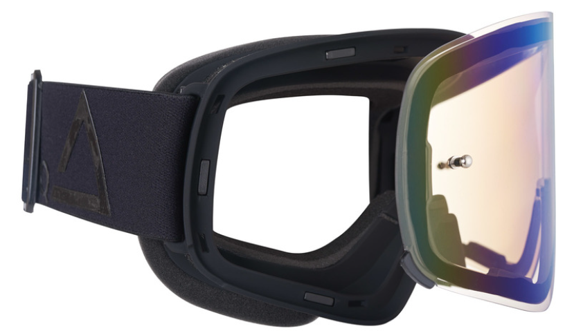 Мотокрос очила AMOQ MX Goggles Vision Magnetic Blackout - Gold Mirror — снимка 3