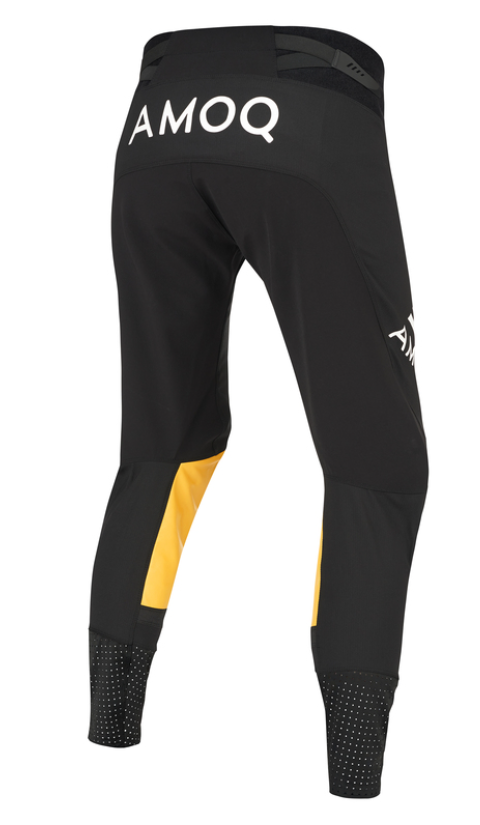 Мотокрос брич AMOQ Momentum V2 Pants Black/White — снимка 2
