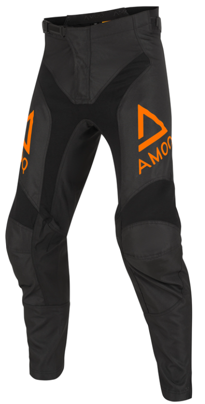 Мотокрос брич AMOQ Ascent V2 Pants Black-Orange