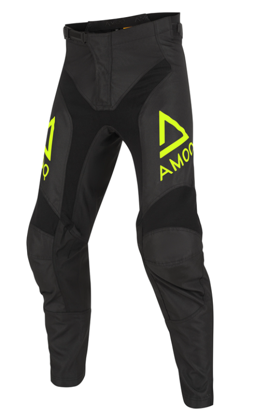 Мотокрос брич AMOQ Ascent V2 Pants Black-HiVis