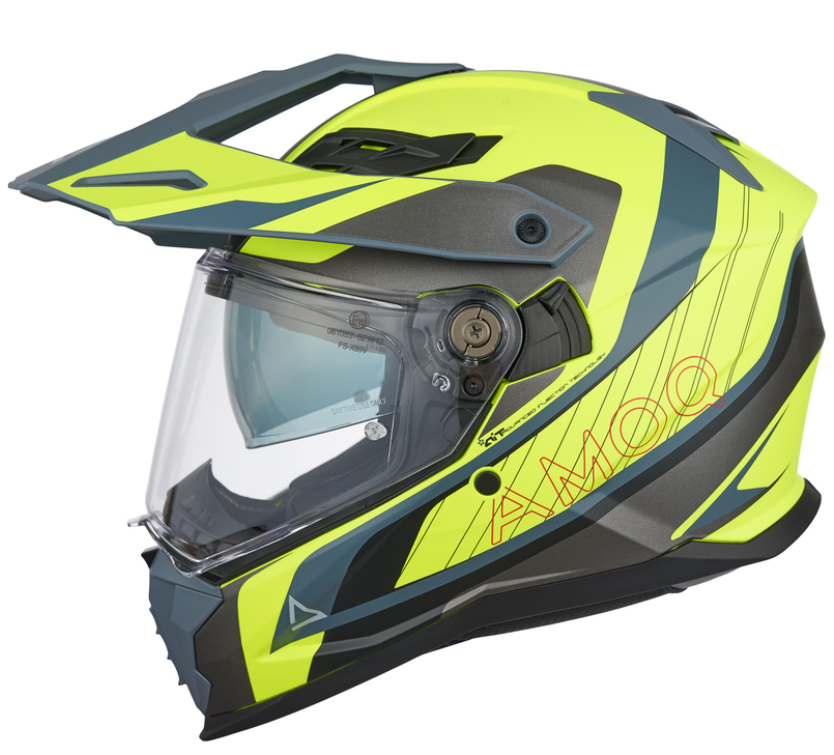 Каска AMOQ Helmet AI100 Mojave grey/yellow — снимка 3