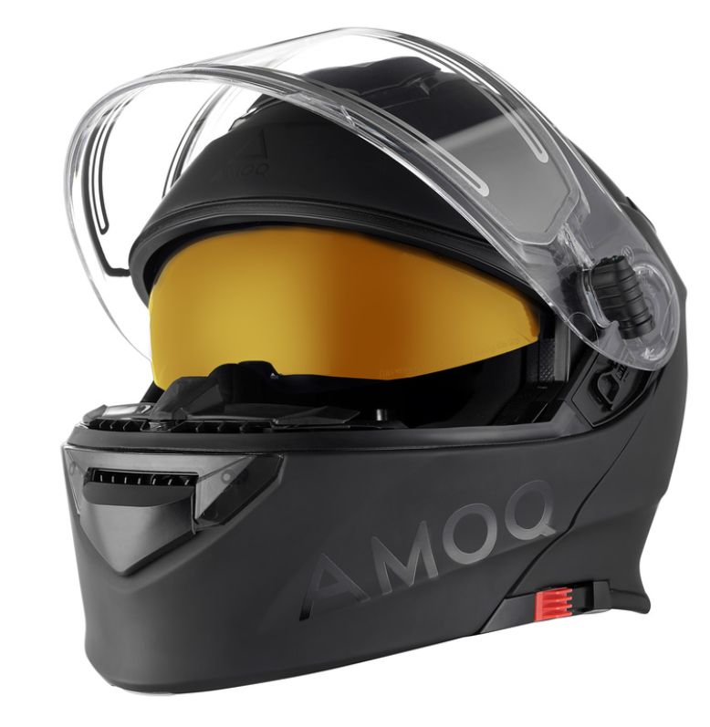 Отваряема каска AMOQ Protean Flip-Up Helmet Electric Visor Blackout