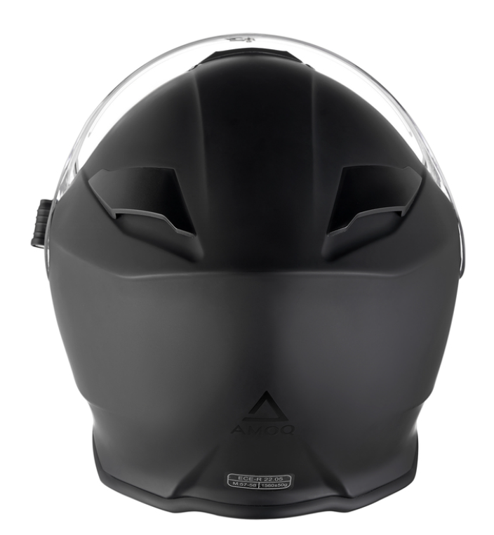 Отваряема каска AMOQ Protean Flip-Up Helmet Electric Visor Blackout — снимка 2