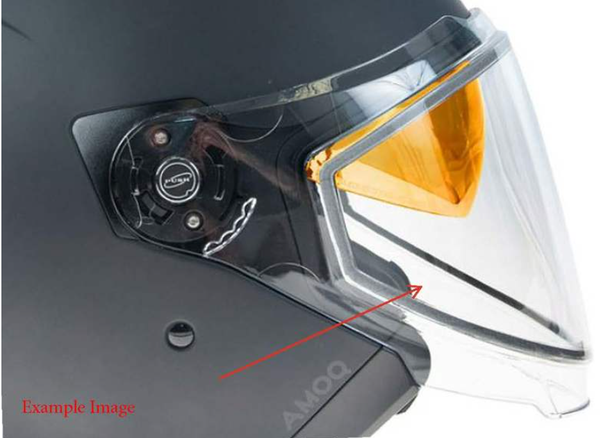 Визьор за каска AMOQ Cluster double visor