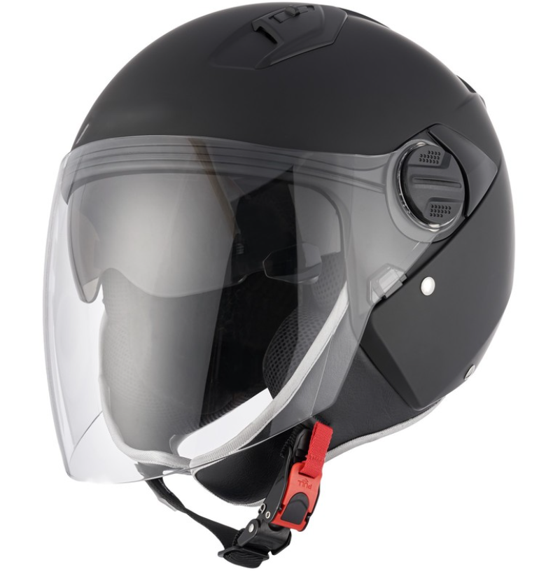 Скутер каска AMOQ Helmet JI150 Solid matt black