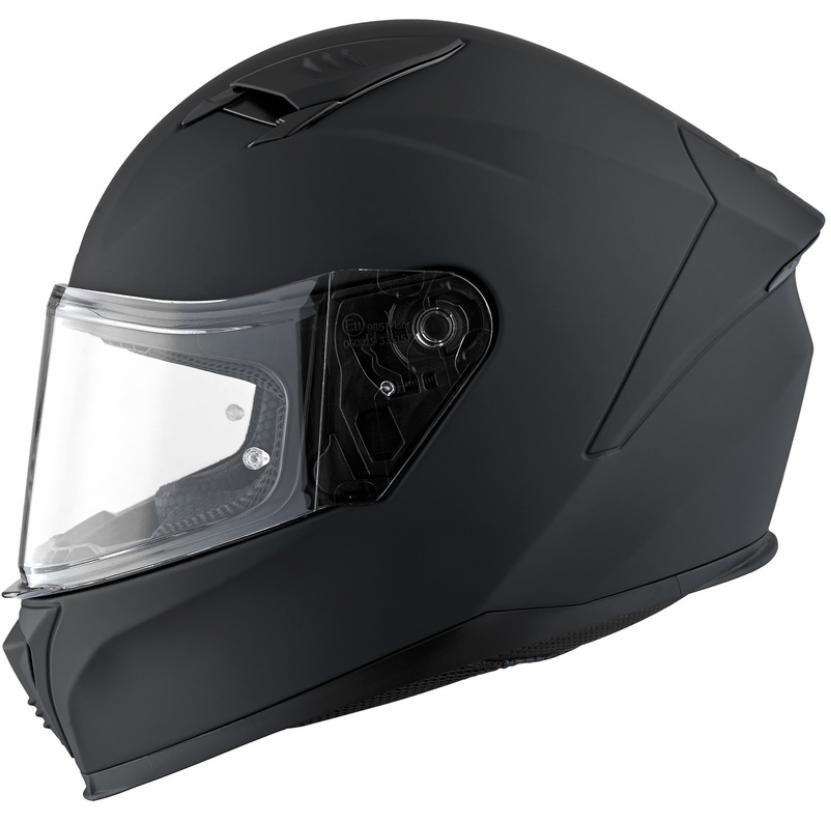 Детска каска AMOQ Helmet FI100 Solid matt black JNR — снимка 3