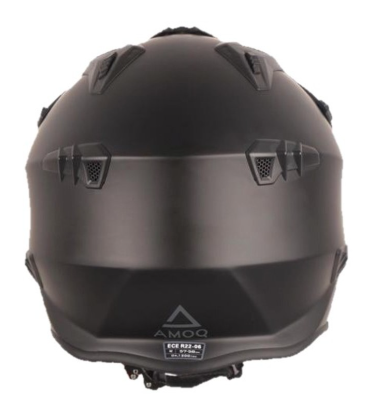Каска AMOQ Blister Jet Helmet Black — снимка 3