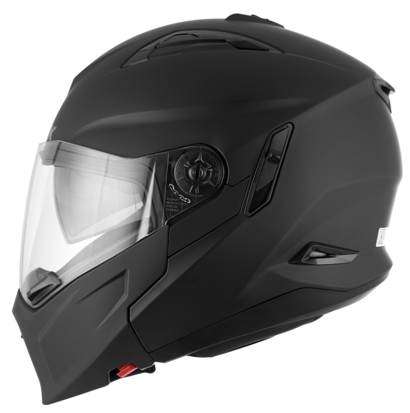 Отваряема каска AMOQ Helmet CI100 Solid matt black — снимка 2