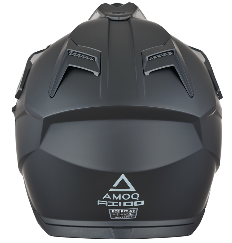 Каска AMOQ Helmet AI100 Solid matt black_2