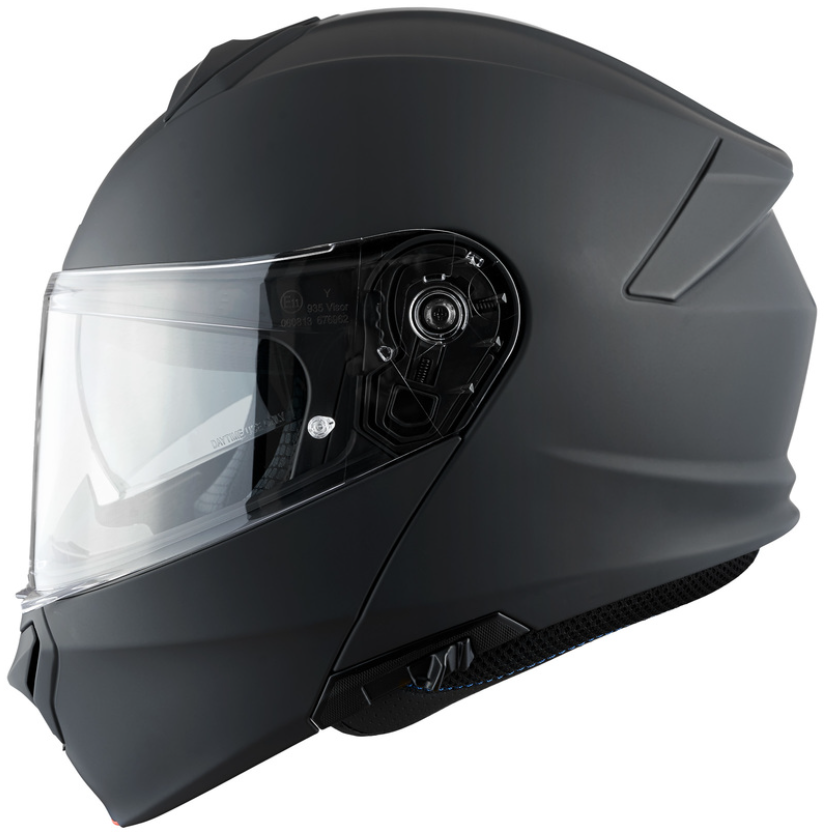 Отваряема каска AMOQ Helmet MI100 Solid matt black — снимка 3