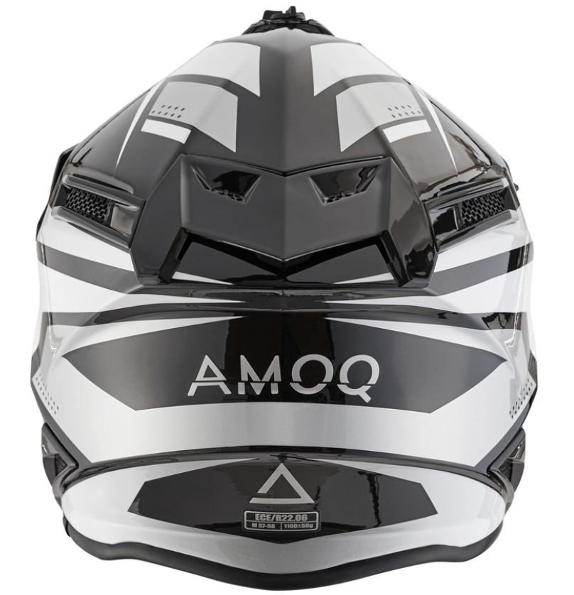 Мотокрос  каска AMOQ Friction Mips Helmet Black/Grey_2