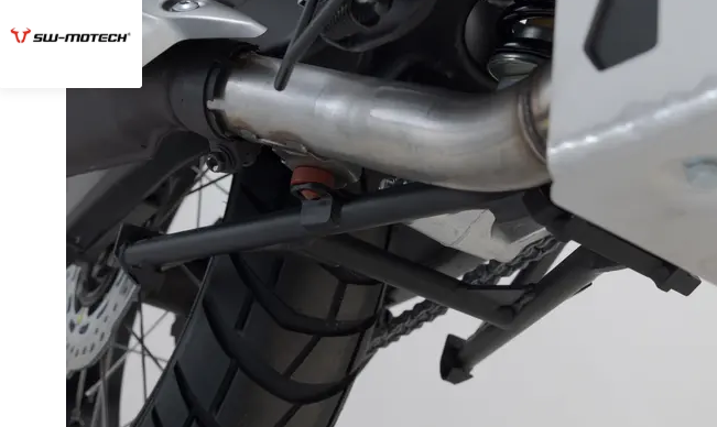 Централна стойка SW-MOTECH Black. Honda XL750 Transalp (22-) — снимка 3