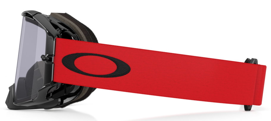 Мотокрос очила OAKLEY Airbrake MX Lite Red /Light Grey — снимка 4
