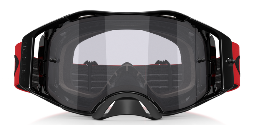 Мотокрос очила OAKLEY Airbrake MX Lite Red /Light Grey — снимка 3