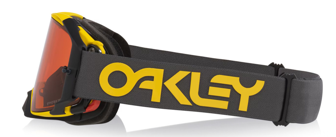 Мотокрос очила OAKLEY Airbrake MX Yellow with Prizm Bronze — снимка 3