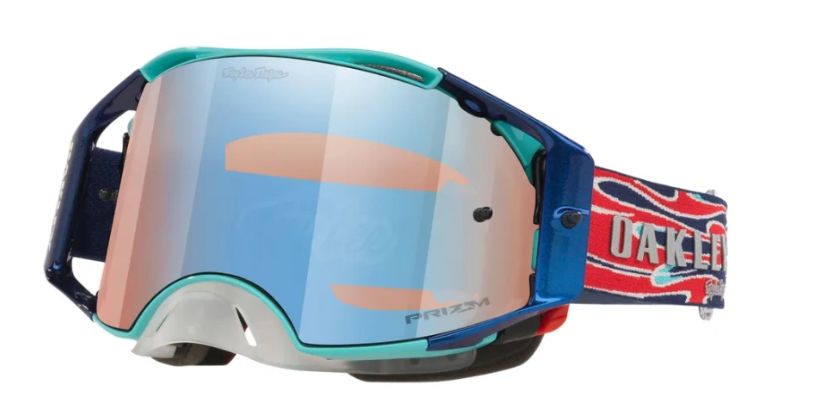 Мотокрос очила OAKLEY Airbrake MX roy Lee Designs Blue w/ Prizm Sapphire