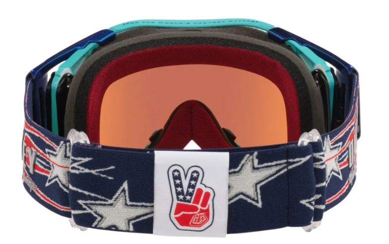 Мотокрос очила OAKLEY Airbrake MX roy Lee Designs Blue w/ Prizm Sapphire — снимка 2