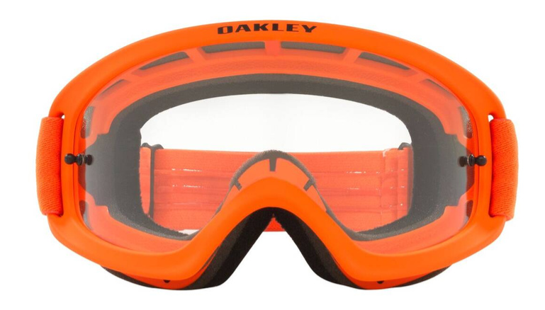 Мотокрос очила OAKLEY O-Frame 2.0 PRO Orange Clear — снимка 5