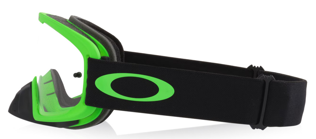 Мотокрос очила OAKLEY O-Frame 2.0 PRO Neon Green Clear — снимка 4