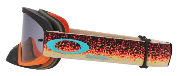 Мотокрос очила OAKLEY O-Frame 2.0 PRO MX Troy Lee Design Pixel Black/Orange Light Grey — снимка 3