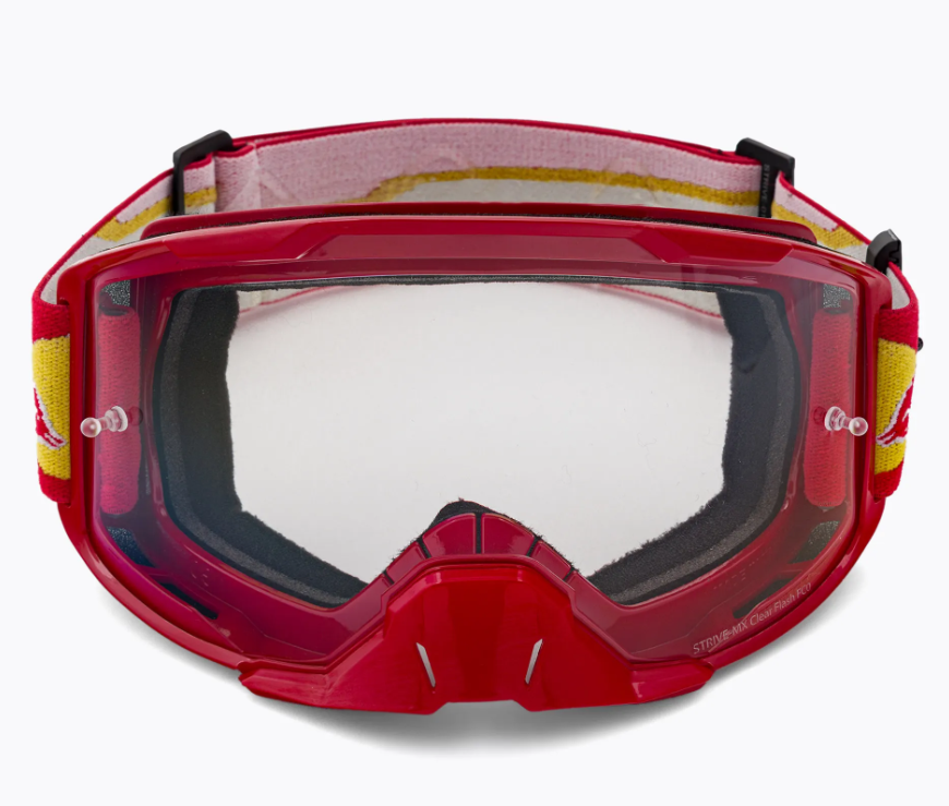 Мотокрос очила Spect Red Bull STRIVE 014S RED/CLEAR — снимка 4