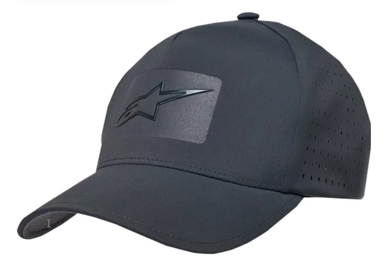 Шапка ALPINESTARS BILL ADJ ALGO PERFORATED DARK GRAY