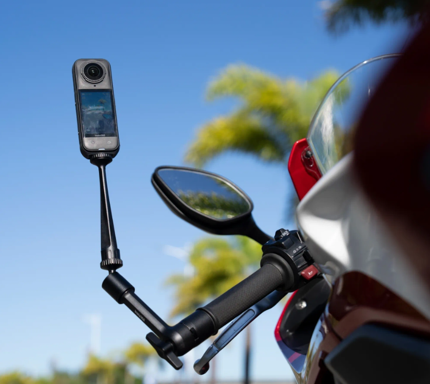 Стойка за закрепване на екшън камера Insta360 Motorcycle Magic Arm — снимка 3
