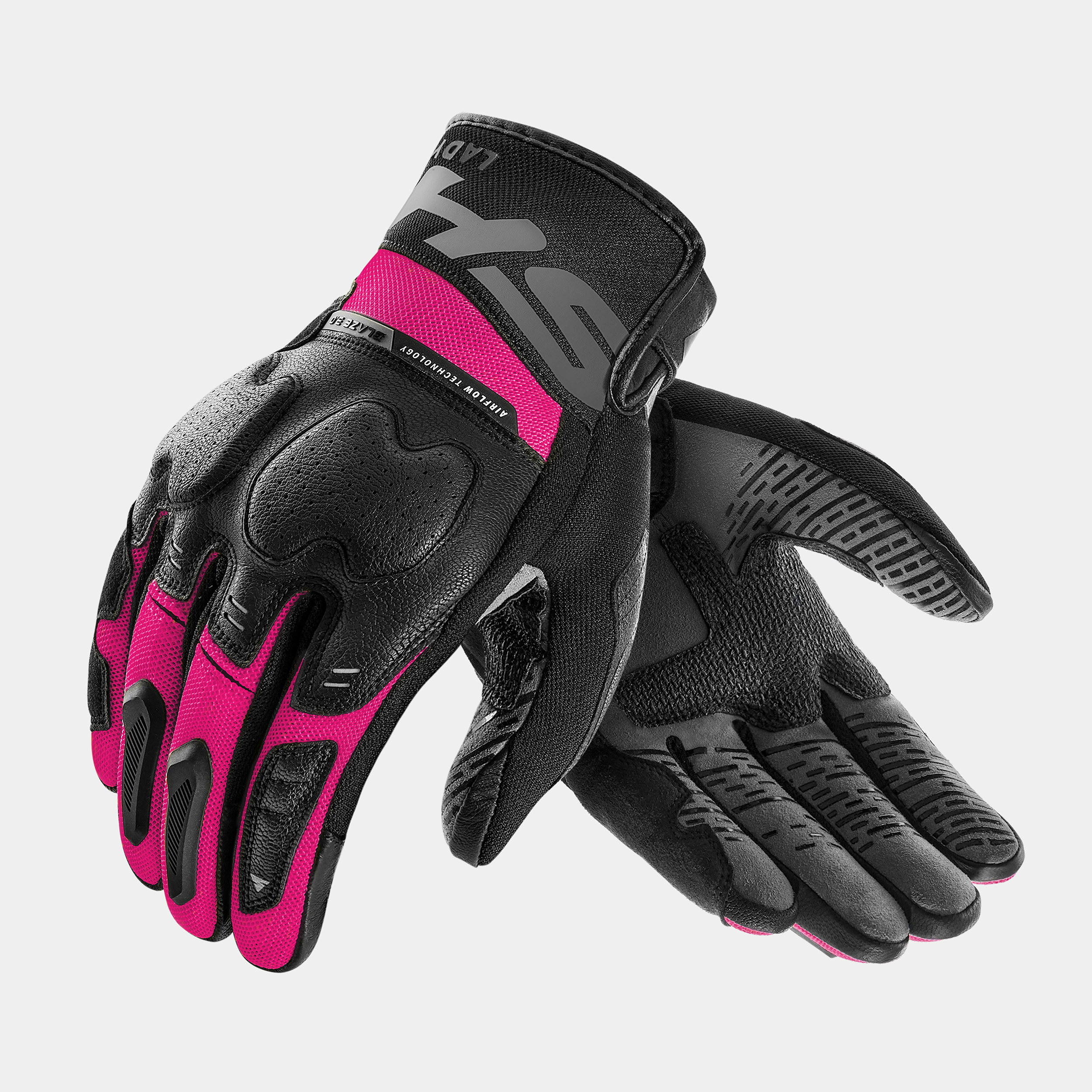 Дамски мото ръкавици SHIMA BLAZE 3.0 BLACK/PINK