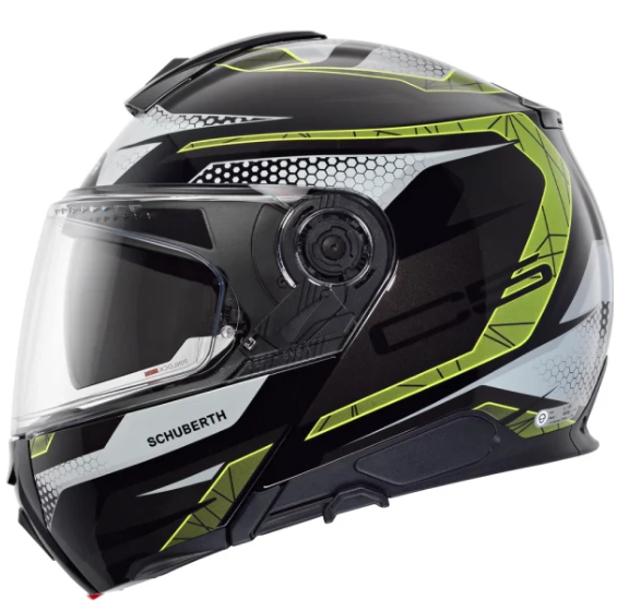 Каска SCHUBERTH C5 VELOCITY Yellow — снимка 6