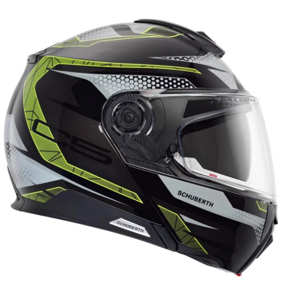 Каска SCHUBERTH C5 VELOCITY Yellow — снимка 4