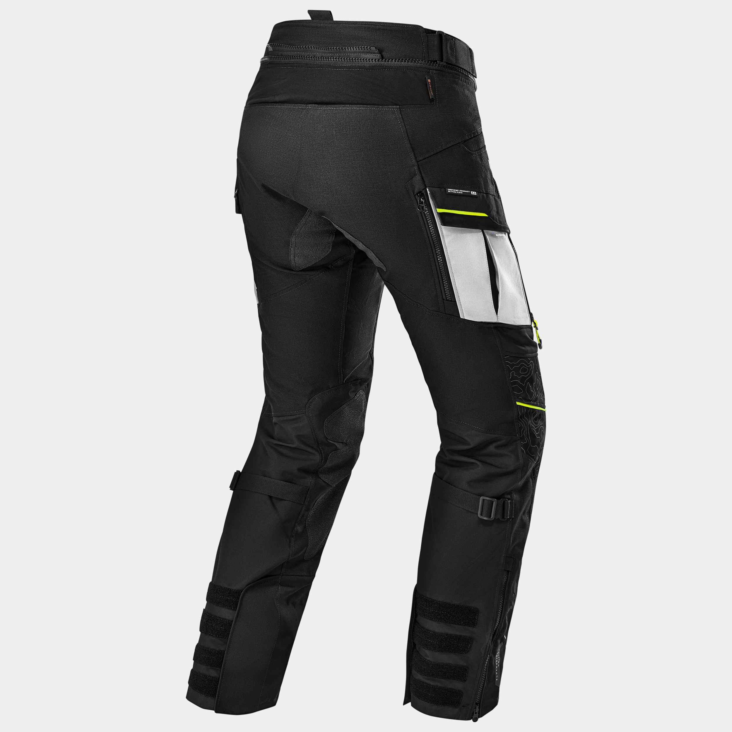 Дамски текстилен мото панталон SHIMA TRACKER GREY — снимка 2