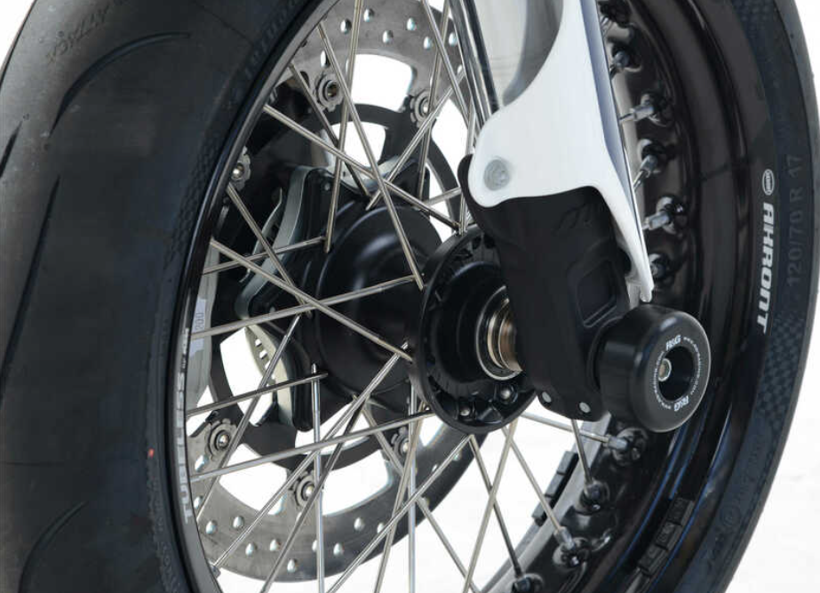 Протектор за ос R&G RACING Fork Protector Black Husqvarna 701 Supermoto — снимка 2