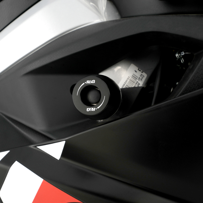Краш тапи R&G RACING Aero Crash Protectors (tapered style) Aprilia RS 457 '24- — снимка 3
