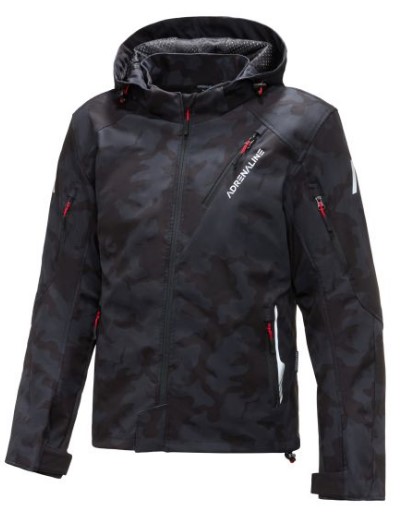 Текстилно мото яке ADRENALINE FREEDOM BLACK/CAMO — снимка 3
