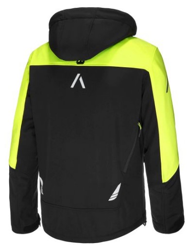 Текстилно мото яке ADRENALINE FREEDOM BLACK/YELLOW — снимка 5