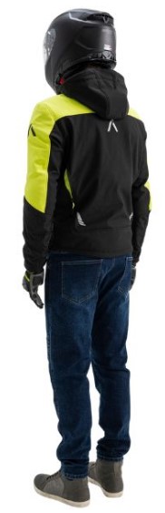 Текстилно мото яке ADRENALINE FREEDOM BLACK/YELLOW — снимка 3