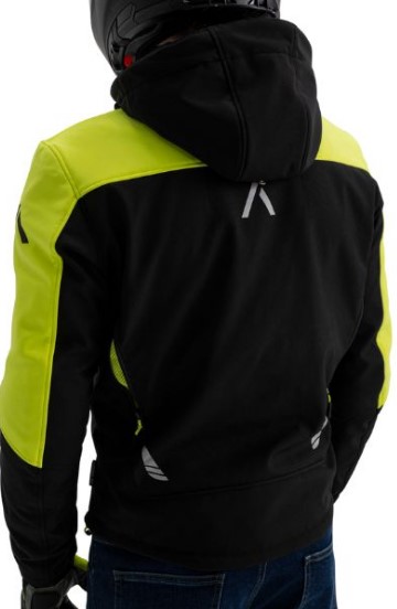 Текстилно мото яке ADRENALINE FREEDOM BLACK/YELLOW — снимка 2