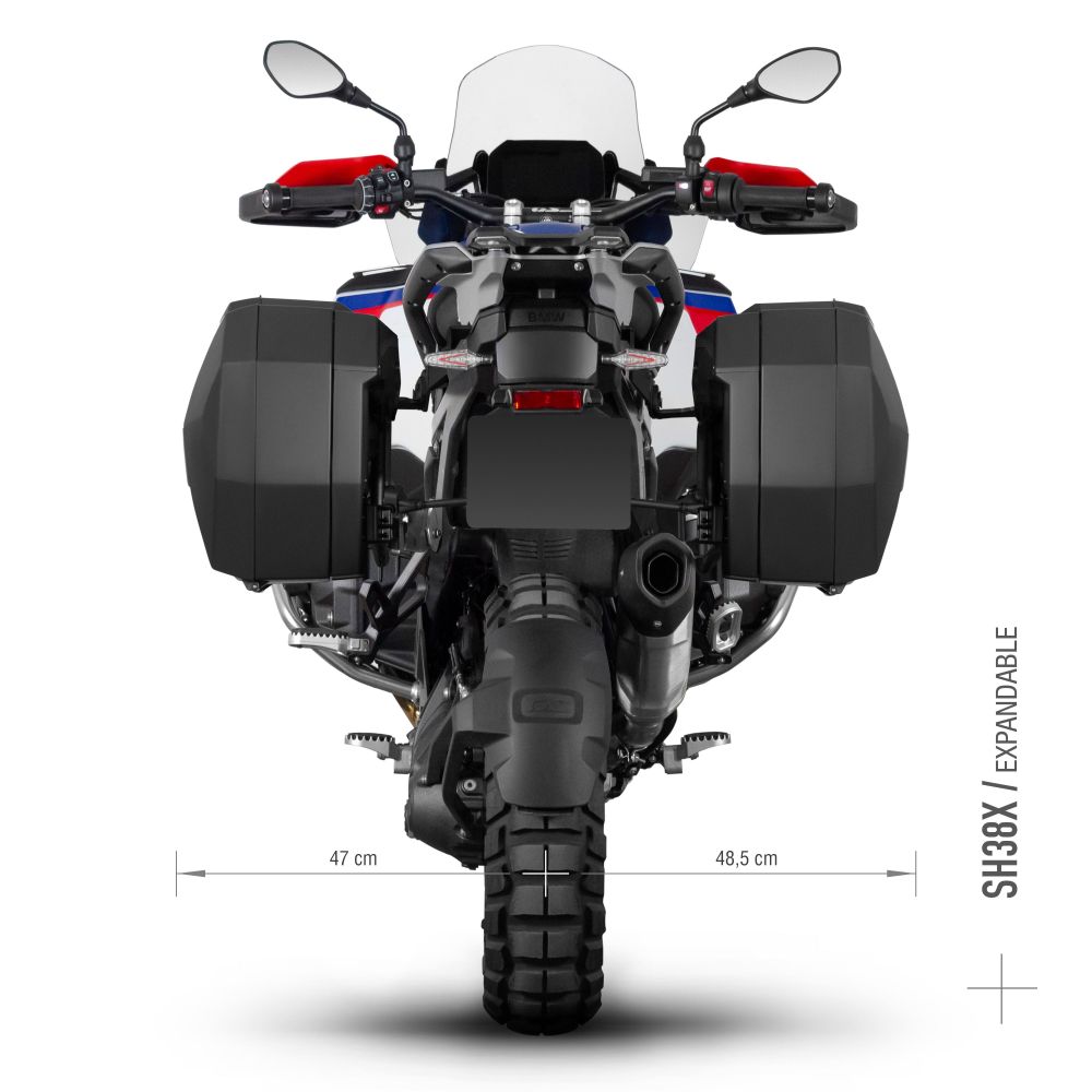 Монтажен комплект за куфари SHAD 3P SYSTEM BMW R1300GS ADVENTURE — снимка 2