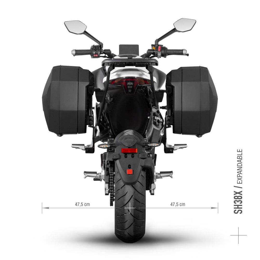 Монтажен комплект за куфари SHAD 3P KIT CF MOTO 800 NK/SPORT/ADVANCED — снимка 2