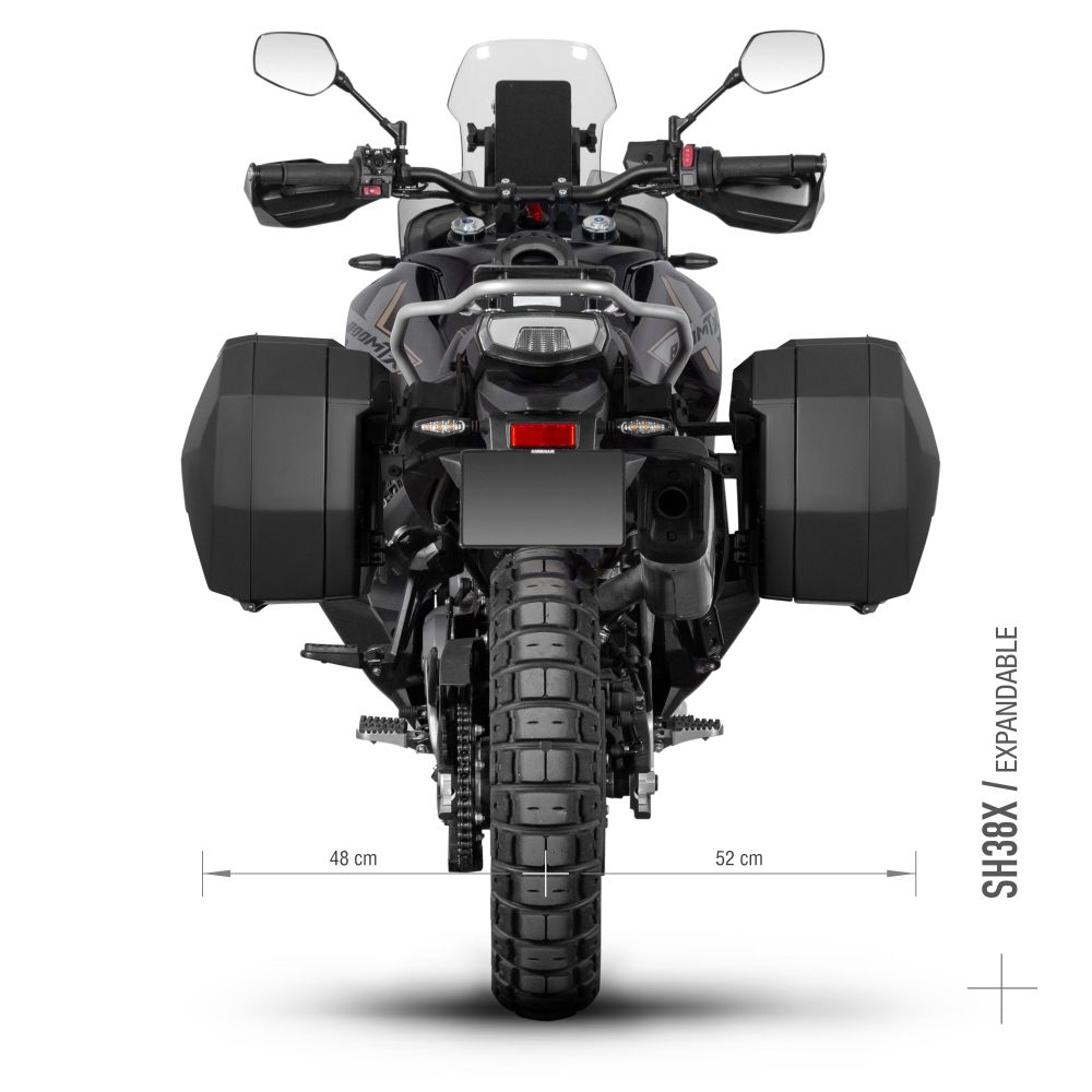 Монтажен комплект за куфари SHAD 3P KITCF MOTO 800 MTX — снимка 3