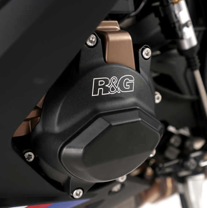 Комплект протектори за двигател R&G RACING Pro Engine Case Protection Covers (Pair) BMW S1000RR '19-26 — снимка 4