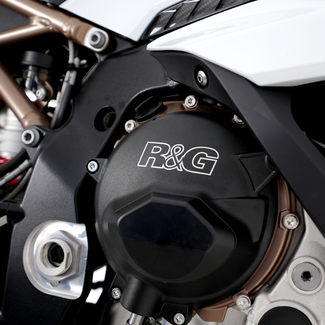 Комплект протектори за двигател R&G RACING Pro Engine Case Protection Covers (Pair) BMW S1000RR '19-26 — снимка 3