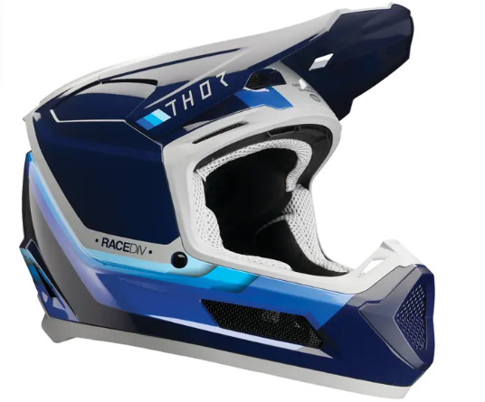 Детска мотокрос каска THOR FLEET DEFY BL/GY
