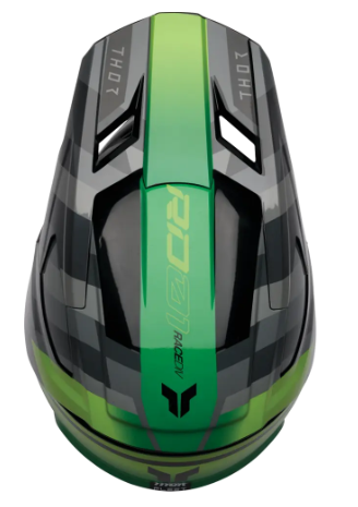 Детска мотокрос каска THOR FLEET CAMBER BK/GN — снимка 2