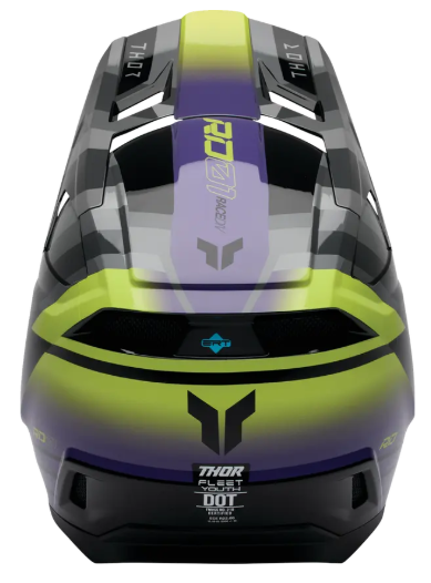 Детска мотокрос каска THOR FLEET CAMBER BK/GN — снимка 3
