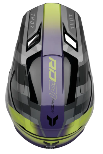 Детска мотокрос каска THOR FLEET CAMBER BK/GN — снимка 2