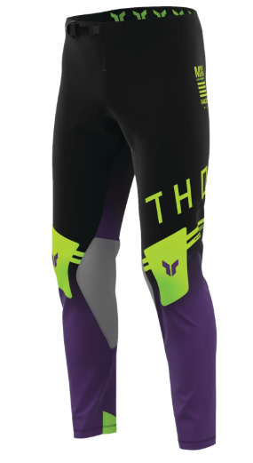 Мотокрос брич THOR SPORTMODE GEO BK/PU — снимка 3