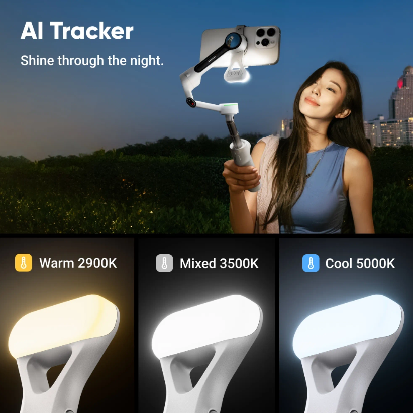 Видео стабилизатор Insta360 FLOW 2 PRO AI Tracker Bundle — снимка 3